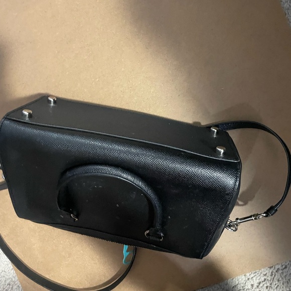 Coach Black Leather Crossbody Bag - Picture 10 of 13
